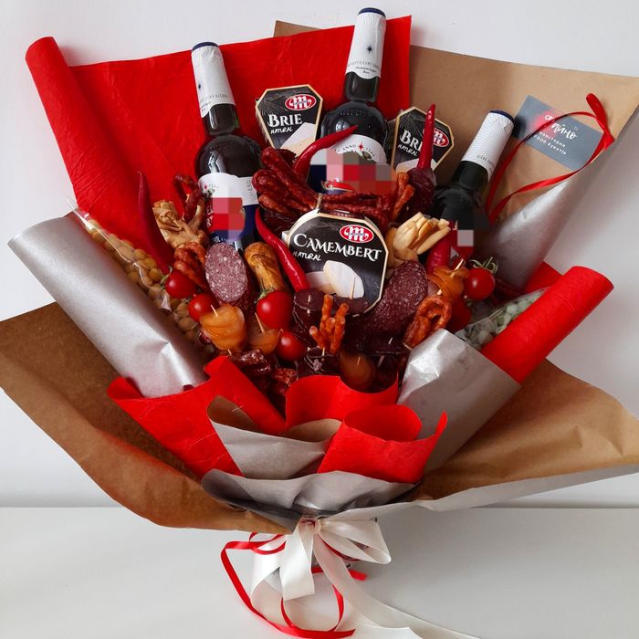 Жіночі, чоловічі, дитячі їстивні букети. Подарунки