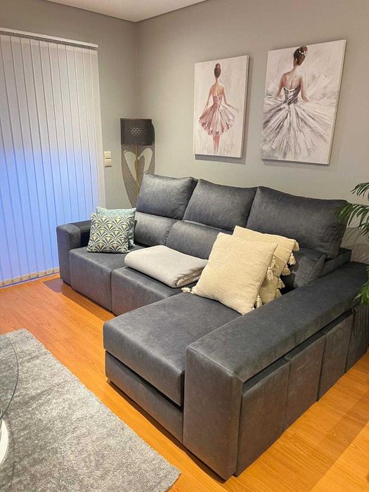 Sofá de sala, chaise longue
