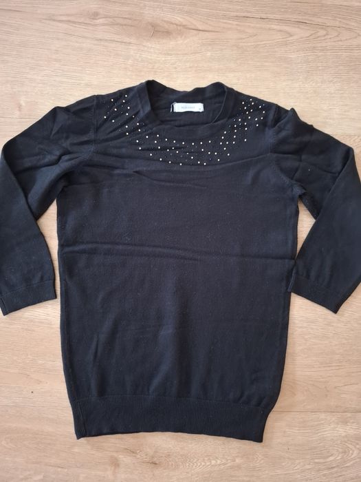 Reserved 38 M sweter czarny
