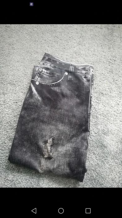 legginsy - jeansy Langsha