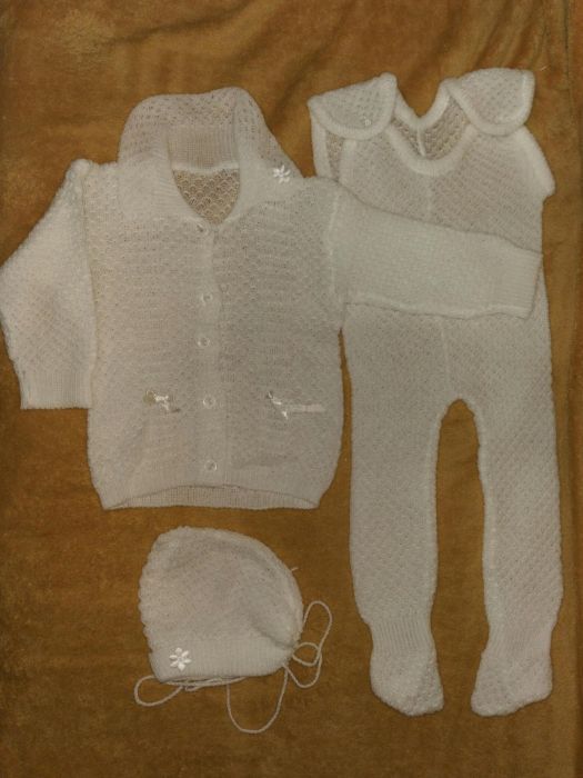 Komplet dla niemowlaka - na chrzest