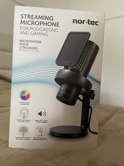 Microfone gamer nor-tec