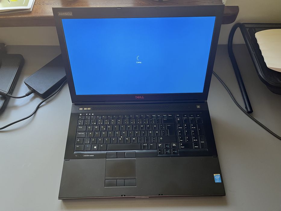DELL M6800 - 17", RAM 20GB, i7-4800 4 rdzenie, NVidia 4GB