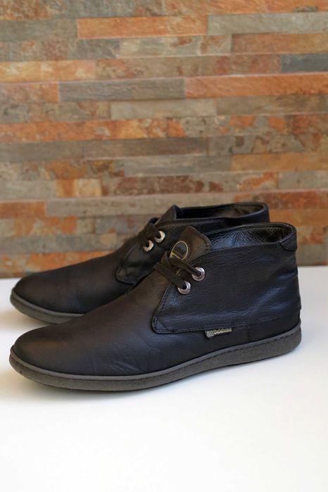 Черевики Baldinini Leather mid boots fur lined Made Italy оригінал 42р