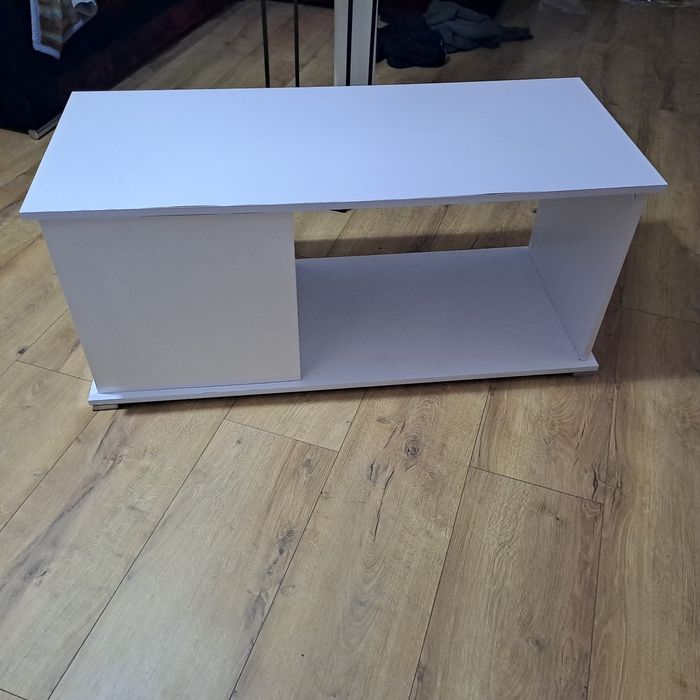 Ława biała połysk