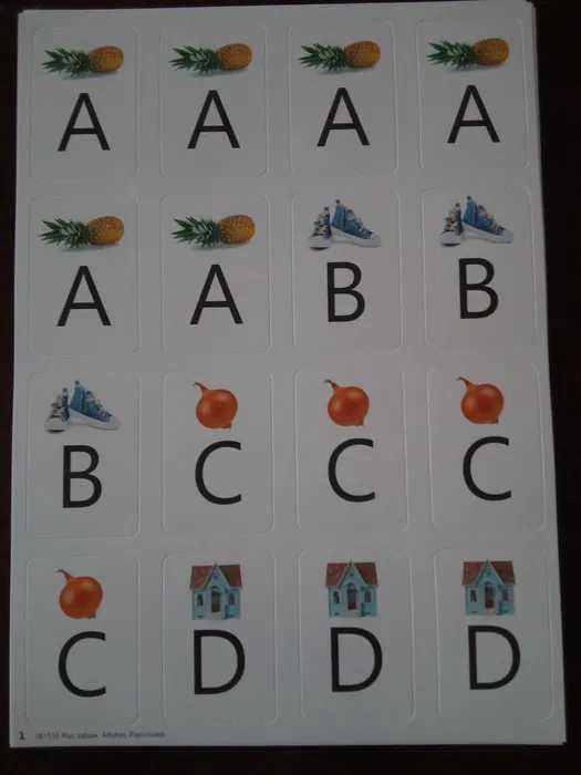 Zestaw do nauki literek