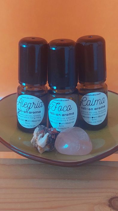 Roll-on de óleos essenciais