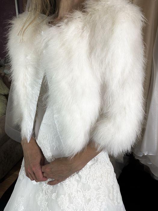 Весільні шубки, балеро, фати