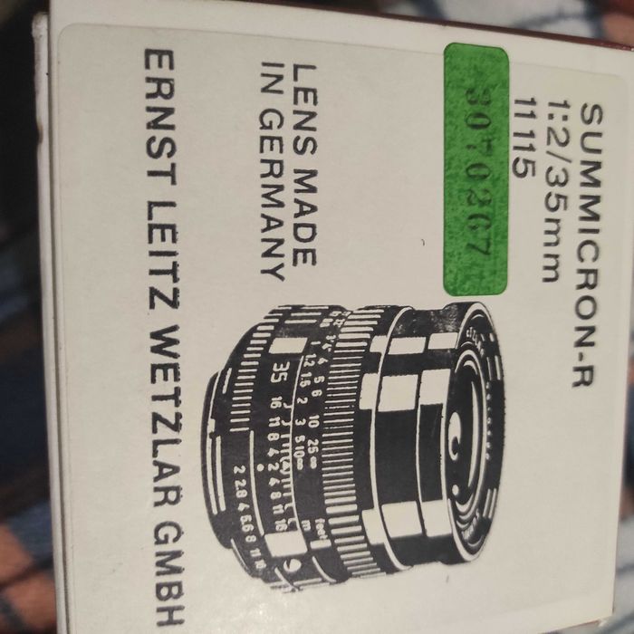 Leica 35mm f2 nikon/ canon sony/Fujifilm l mount