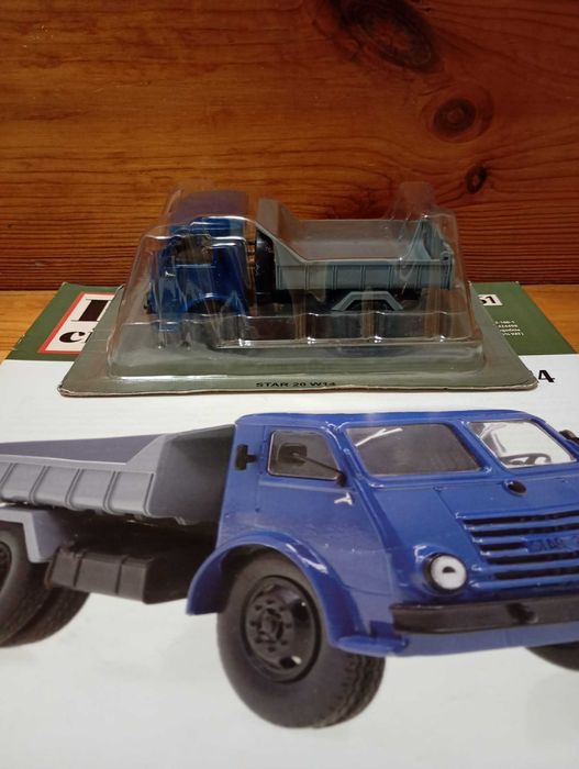 STAR 20 W14 Wywrotka deagostini 1:43 Kultowe ciężarówki PRL nowy KcP
