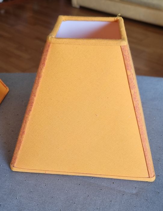 Abat-jours  cor-de-laranja