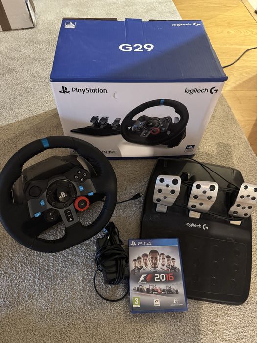 Logitech G29 NOVO + JOGO!