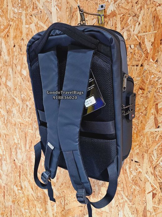 Mochila Multiusos Novas Portátil / USB + Fecho Código - Top Qualidade