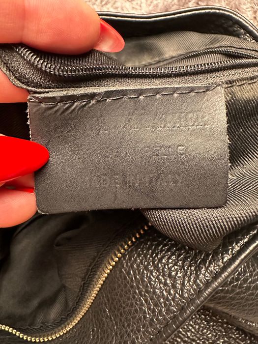 Шкіряна сумка мішечок. Кожанная сумка