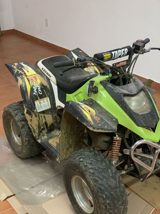 Moto4 atv 110 keeway com kit 100