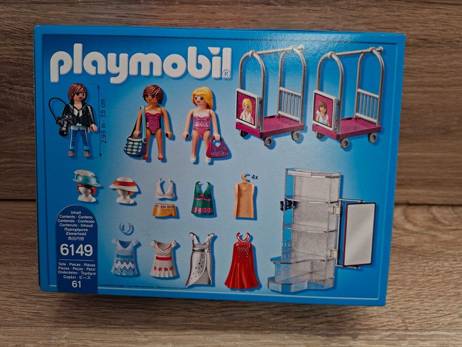 Nowy zestaw klocki Playmobil City Life Pokaz mody ,61 elementów