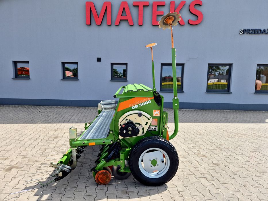 Siewnik zbożowy Amazone D9 3000 Super 3m talerzowy ścieżki Znaczniki Amalog+