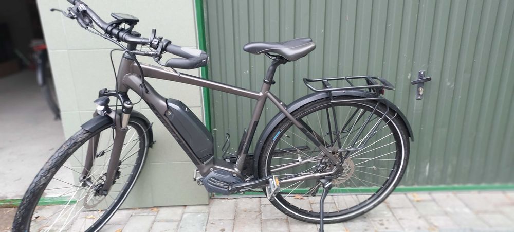 Rower trekkingowy elektryczny Stevens silnik Shimano 60Nm