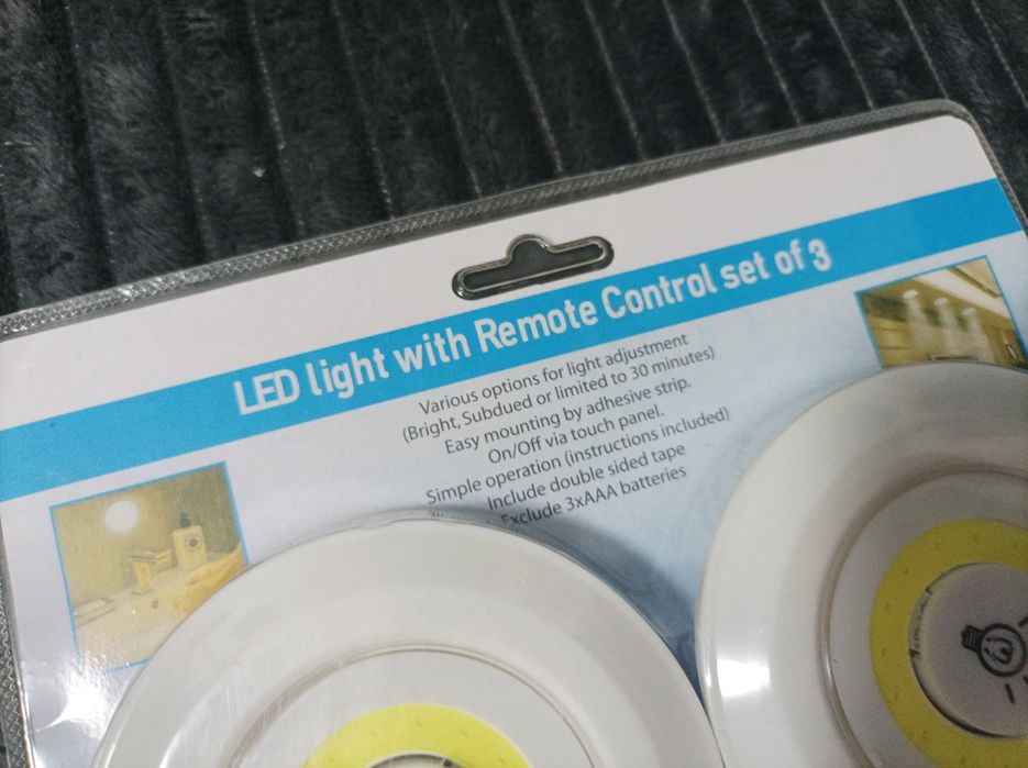 Lampki LED na pilota