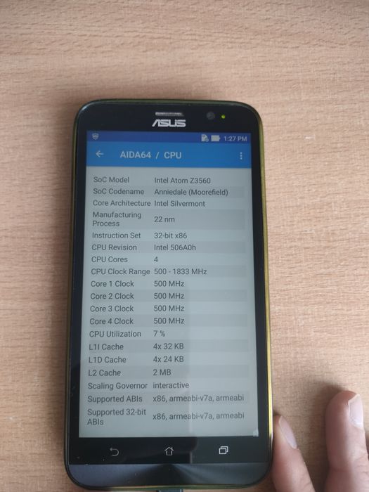 Asus Zenfone 2 | Intel atom x86
