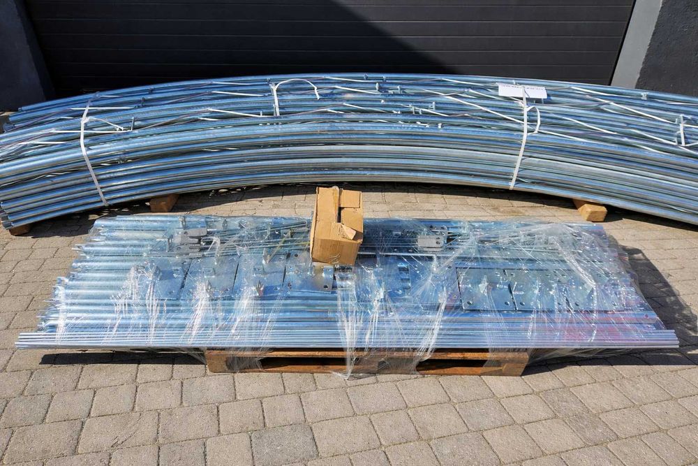 Wiata hala namiotowa 10×15 m komplet – ocynk | plandeka | zestaw śrub