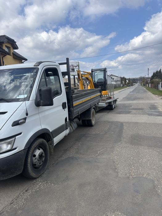 Uslugi Minikoparka 2.7 t / transport materiałów  / roboty ziemne