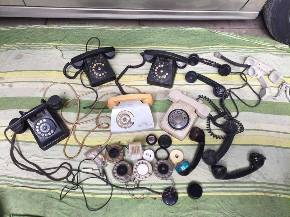 Телефон СССР, карболітовий BUDAVOX Венгрія