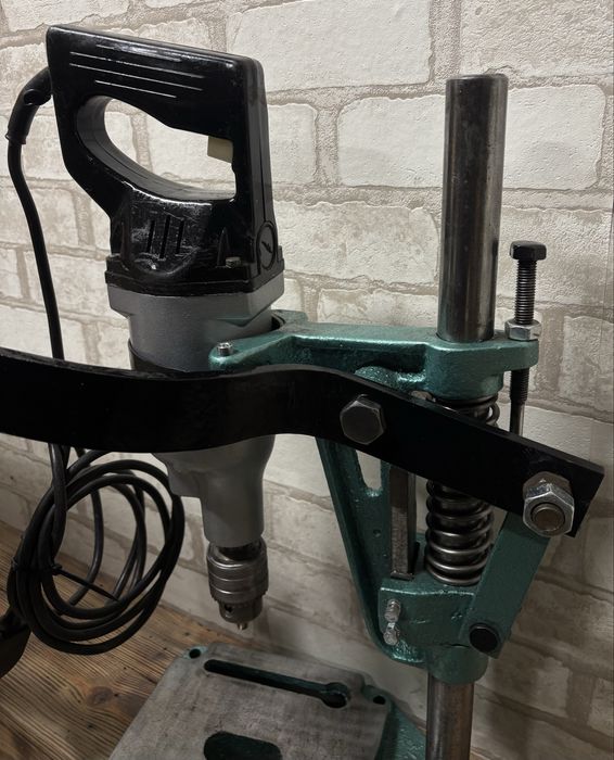 Zestaw wiertarka celma i stojak retro prl vintage  bosch