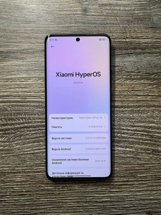 Redmi Note 14 Pro+ Plus 12/512гб
