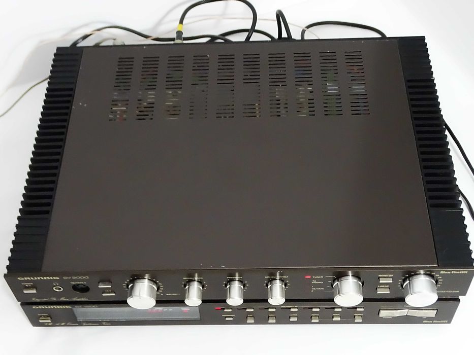Zestaw wzmacniacz Grundig SV 2000 + tuner radiowy Grundig ST 1500