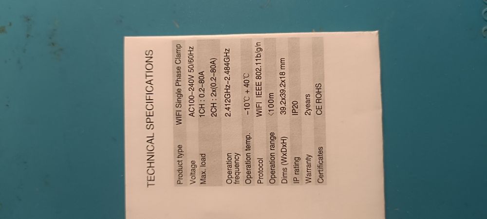 Medidor energia WiFi com APP