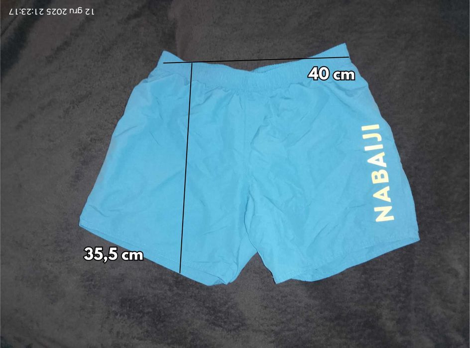 Kąpielówki jasnoniebieskie Nabaiji