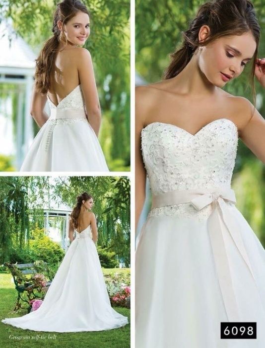 Suknia ślubna Sweetheart model 6098 kolor Ivory