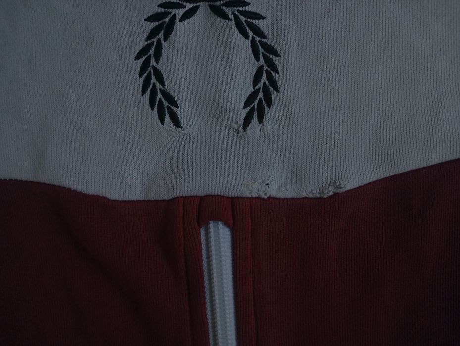 Оригінальний 1/3 зіп Fred Perry S