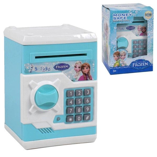 Детская электронная копилка - сейф с кодовым замком Frozen Холодное