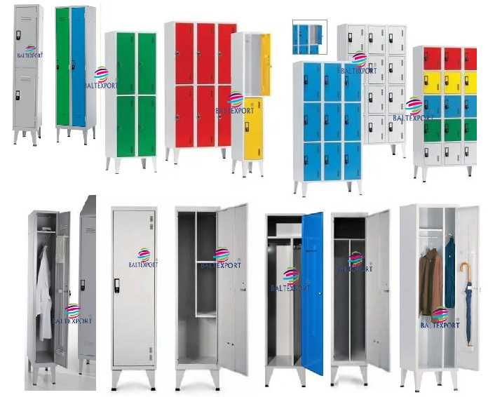 Armários Vestiários Cacifos Metálicos Bancos de Balneário Cabides Novo
