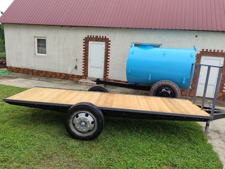 Прицеп лафета для тракторів