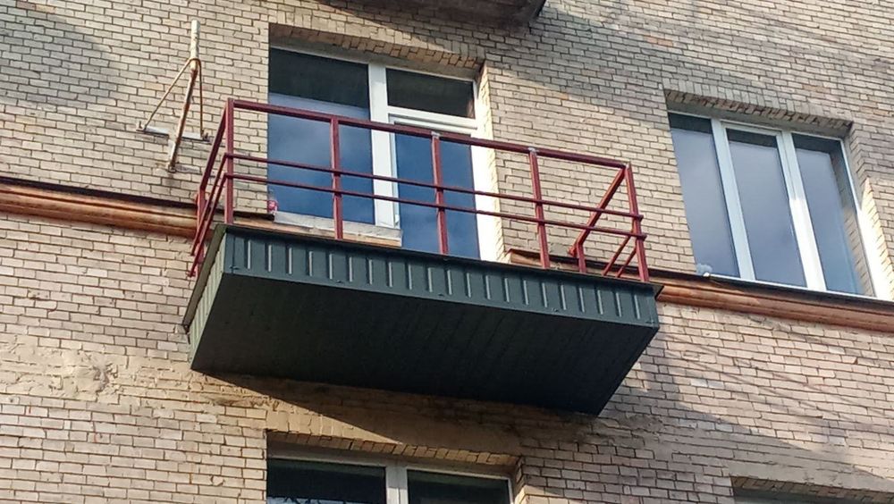 Балкони. Наварювання.