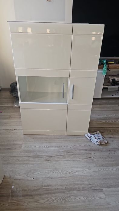 Szafka wisząca szklana
