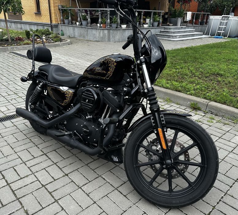 Harley-Davidson Sporster XL1200 Iron 2021 Аерографія