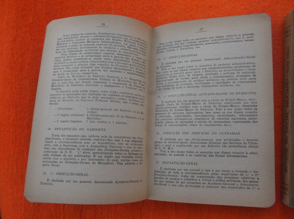 Manual do Oficial Miliciano  Parte Geral- 2 Volumes