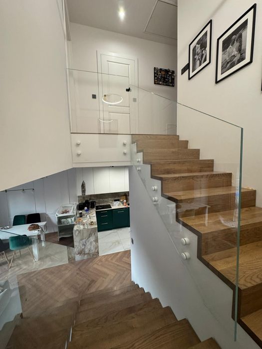 Balustrada szklana ,barierka na balkon, schody,balkon francuski,