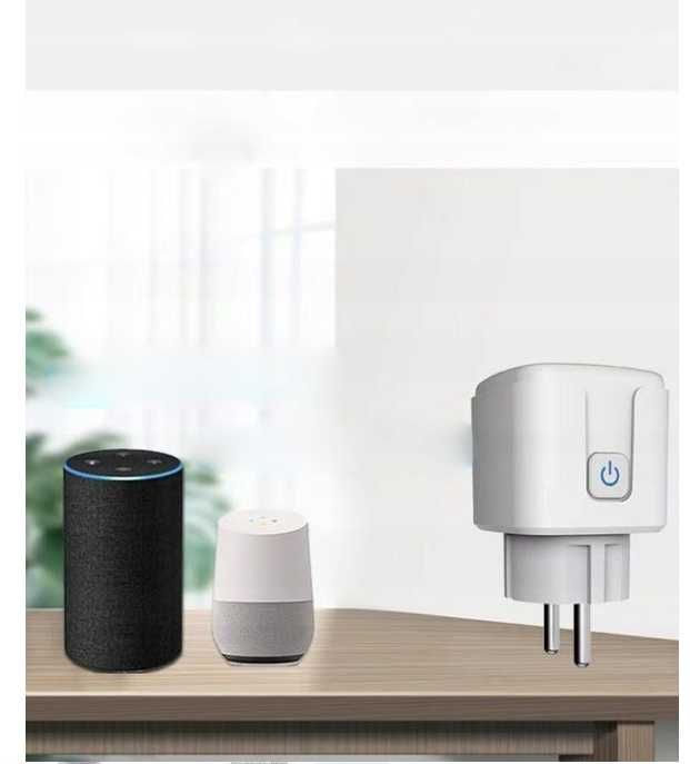 Inteligentna wtyczka wifi 16a z pomiarem prądu,smart home wifi ttst750