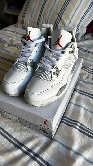Jordan 4 Retro White Oreo | Oryginał | Nowy | Rozmiar42