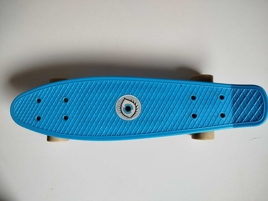 Deskorolka fiszka niebieska Plastic Junior Super stan!