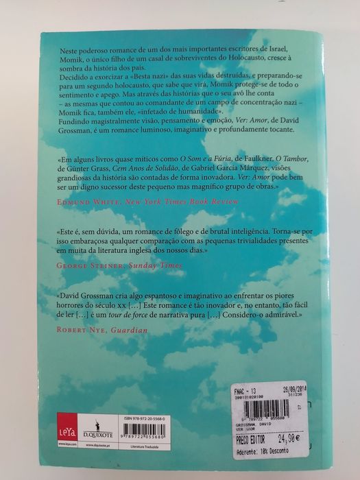 Ver: Amor de David Grossman