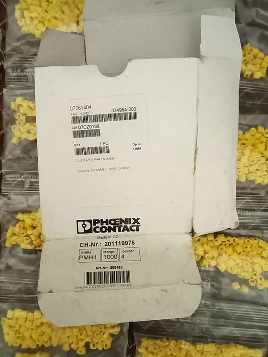 Phoenix contact маркеры для проводов 3 и 4