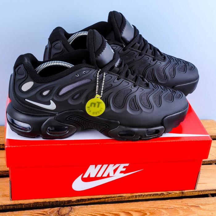 (1735) Акція! Кросівки Nike Air Max TN Plus Drift чорні (43 44 45) найк найки