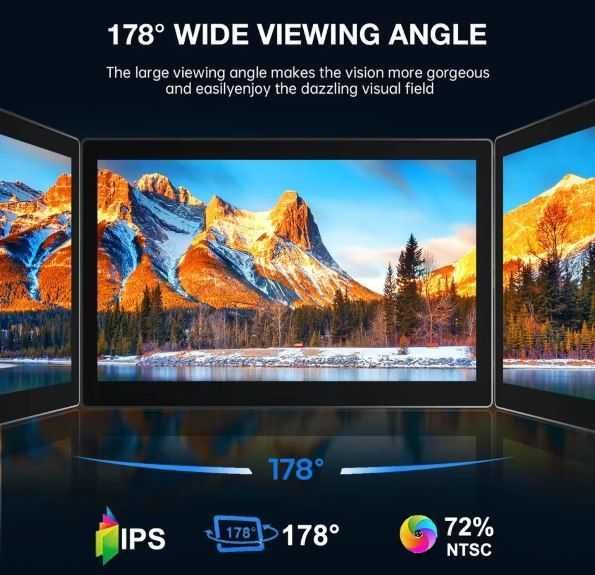 Портативный монитор сенсорный FHD 5.7 дюймов