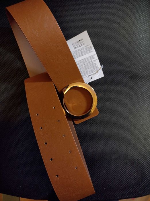 Cinto Zara Novo Camel